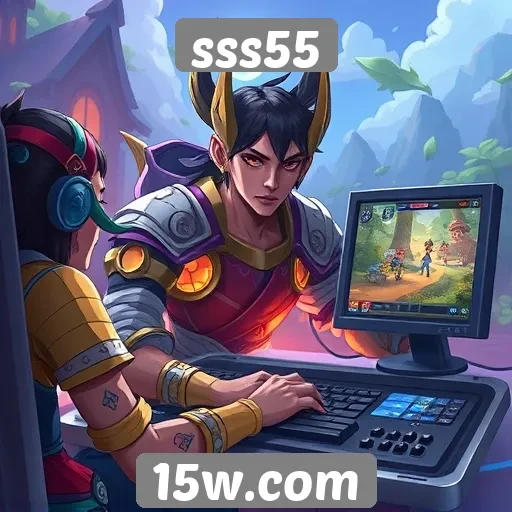 Experiência do usuário no site de jogos sss55